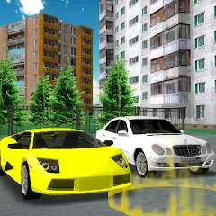 Скачать взлом Игра машины в городе [MOD: безлимитные деньги и топливо]