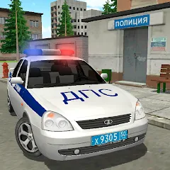 Скачать взлом Приорик ДПС: Русская Полиция [MOD: открыты все машины и безлимитные деньги]