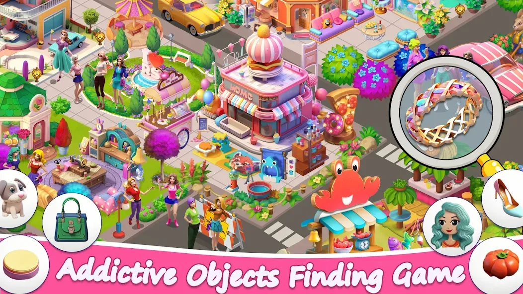 Find It Hidden Objects Games [MOD: подсказки неограниченны и все уровни открыты] (Бесплатно / APK) — скриншот 4