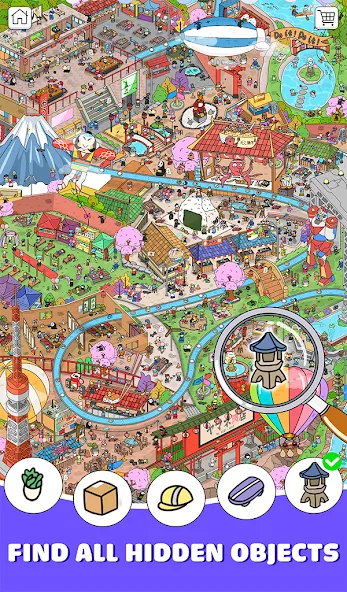 Find It Out! Scavenger Hunt [MOD: подсказки без ограничений и все уровни] последняя версия — скриншот 1