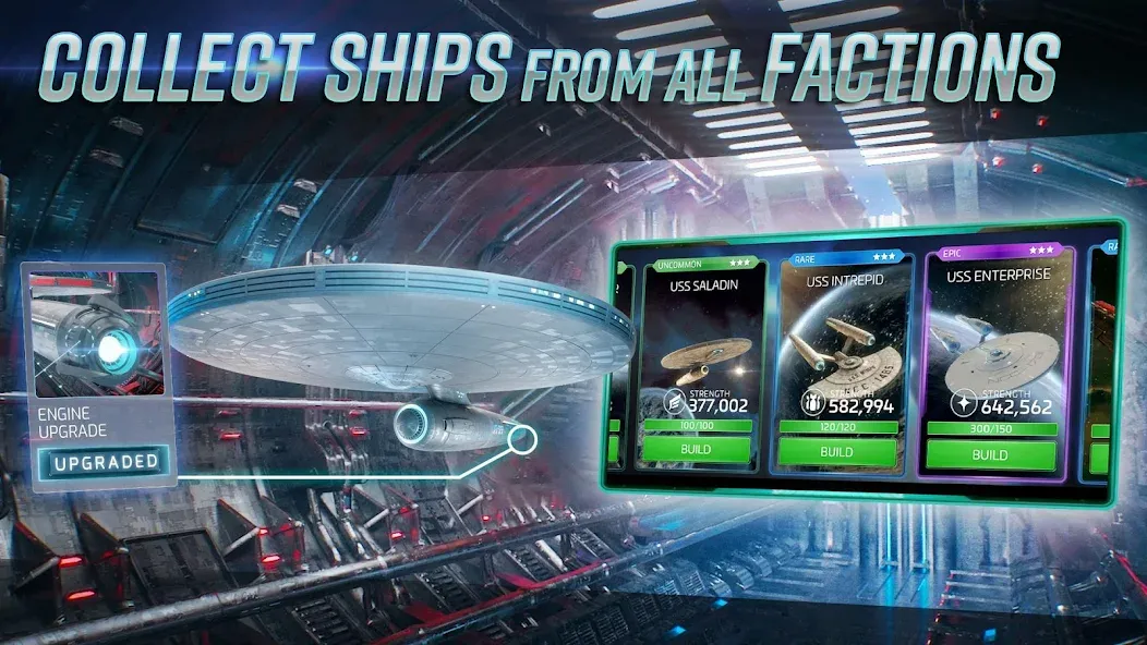 Star Trek™ Fleet Command [MOD: безлимитные ресурсы и энергия] — Скачать бесплатно (APK) — скриншот 3