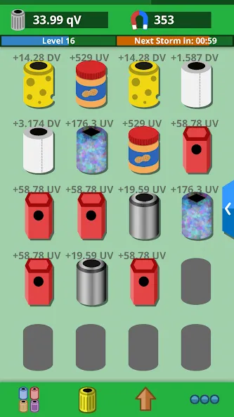 Скачать Scrap Clicker 2 [MOD: безлимитные ресурсы и быстрый прогресс] на телефон — скриншот 1