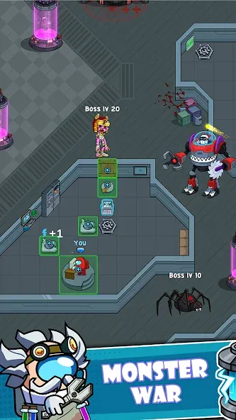 Взломанная Space Survivor [MOD: безлимитные ресурсы и оружие] на Андроид — скриншот 3