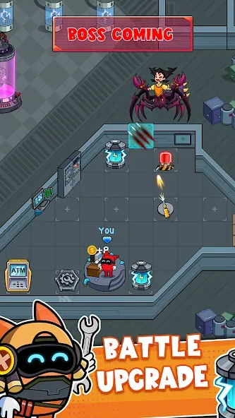 Взломанная Space Survivor [MOD: безлимитные ресурсы и оружие] на Андроид — скриншот 4