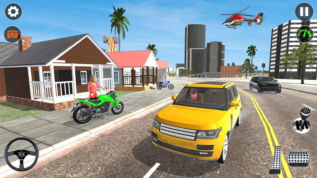 Скачать взлом Indian Car Simulator: Car Game [MOD: безлимитные деньги и всё разблокировано] — скриншот 1