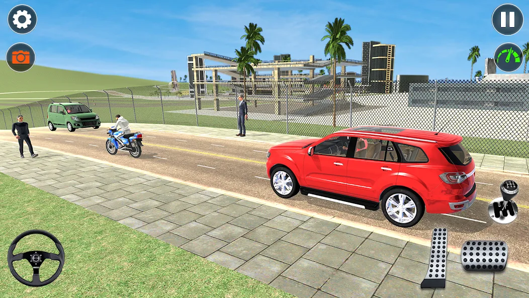 Скачать взлом Indian Car Simulator: Car Game [MOD: безлимитные деньги и всё разблокировано] — скриншот 2