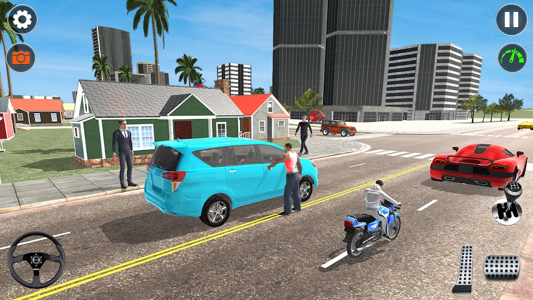 Скачать взлом Indian Car Simulator: Car Game [MOD: безлимитные деньги и всё разблокировано] — скриншот 5