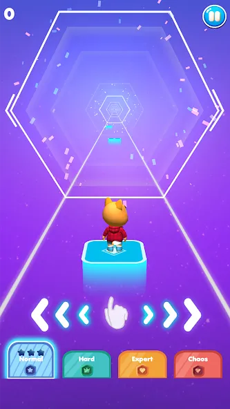 Взломанная EDM Tom: Cat Dancing Tiles [MOD: безлимитные монеты и все песни] на Андроид — скриншот 2