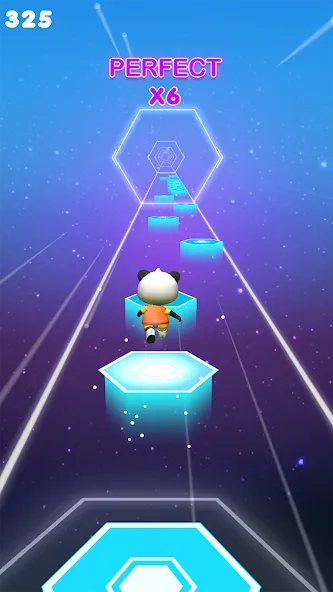 Взломанная EDM Tom: Cat Dancing Tiles [MOD: безлимитные монеты и все песни] на Андроид — скриншот 3