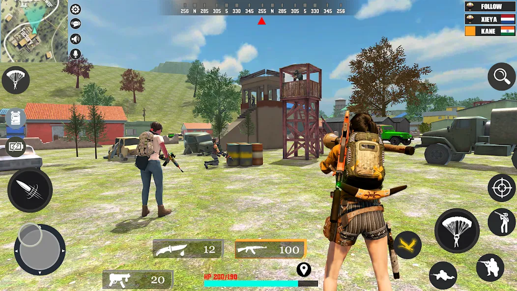 Скачать Fps Fire Shooting Game Offline [MOD: безлимитные патроны и оружие] на телефон — скриншот 2