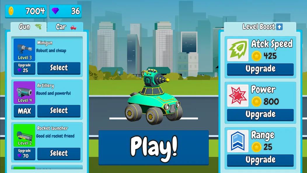 Скачать Rusher Crusher: Demolition! [MOD: безлимитные деньги и усиленное оружие] — скриншот 5