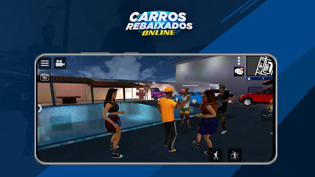 Скачать Carros Rebaixados Online [MOD: деньги и все машины открыты] — скриншот 3
