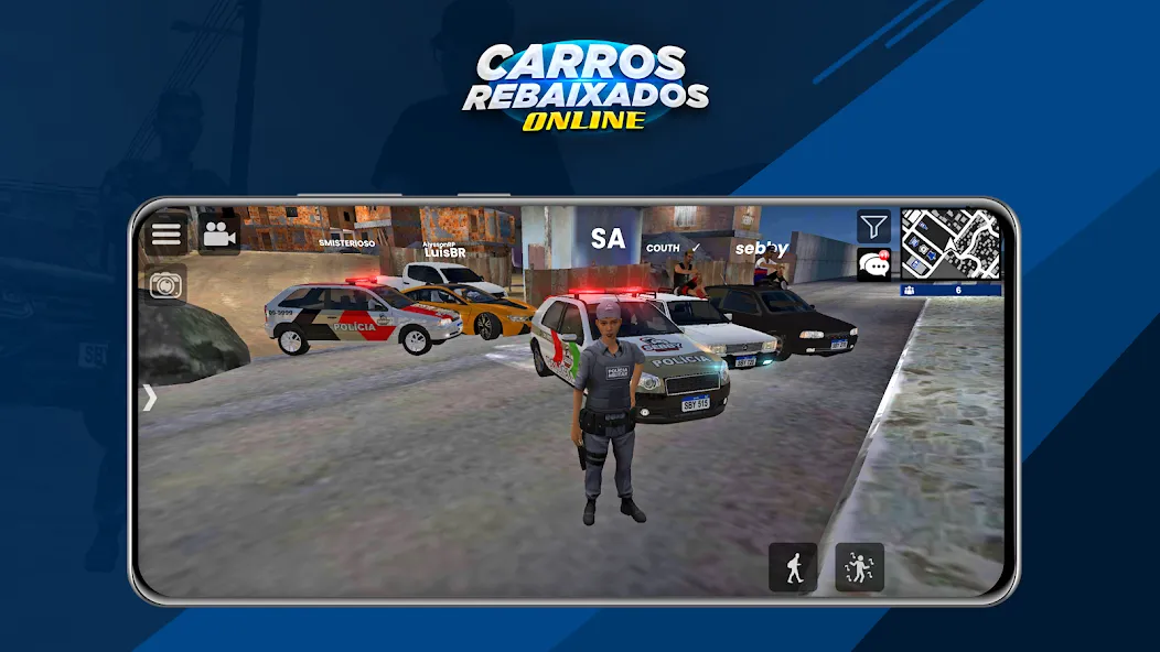 Скачать Carros Rebaixados Online [MOD: деньги и все машины открыты] — скриншот 5