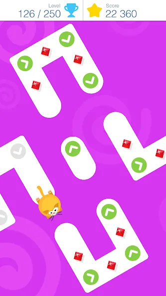 Взломанная Tap Tap Dash [MOD: много монет и все уровни открыты] на Андроид — скриншот 4