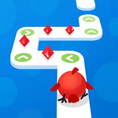 Взломанная Tap Tap Dash [MOD: много монет и все уровни открыты] на Андроид