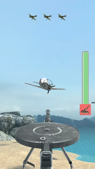 Скачать Coast Defender - Blitz War [MOD: безлимитные деньги и ресурсы] на телефон — скриншот 4
