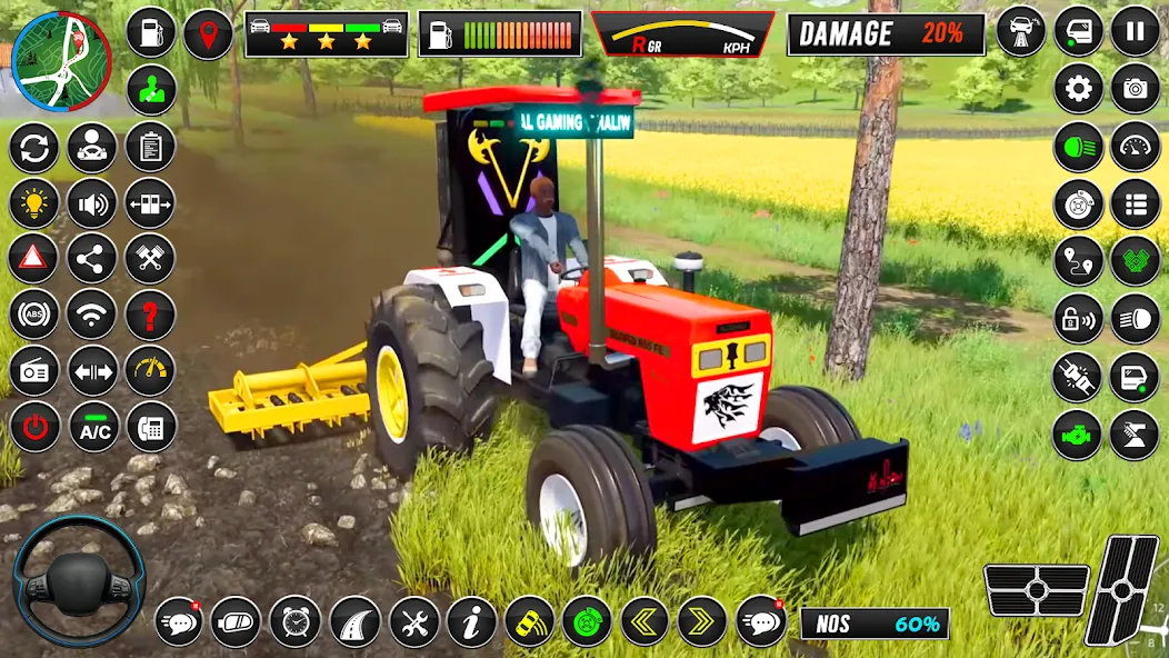 Indian Tractor Simulator Games [MOD: безлимитные деньги и топливо] — Скачать бесплатно (APK) — скриншот 5