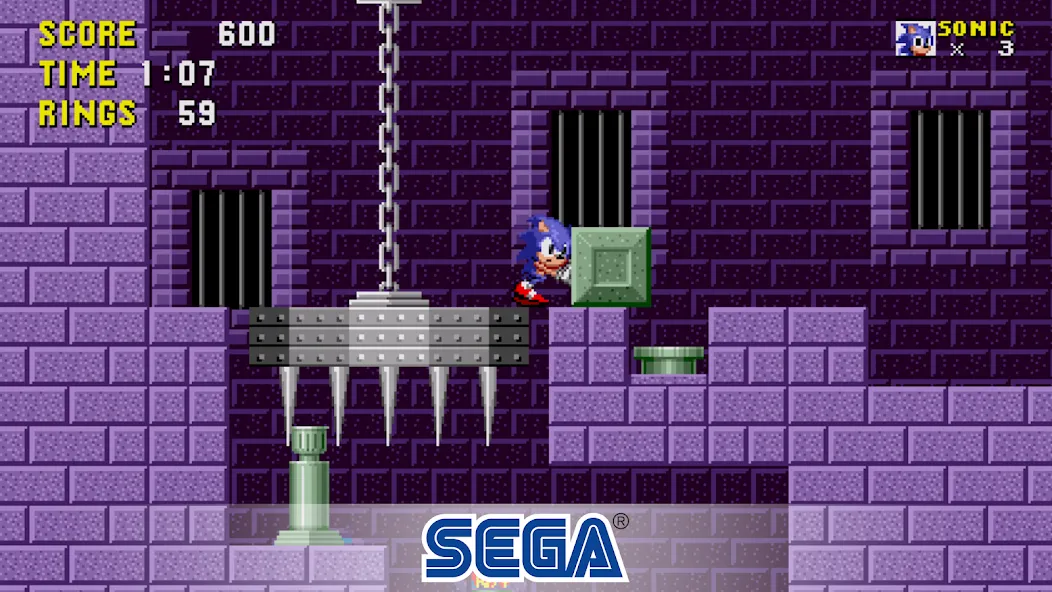 Sonic the Hedgehog™ Classic [MOD: безлимитные жизни и открыты все уровни] (Бесплатно / APK) — скриншот 2