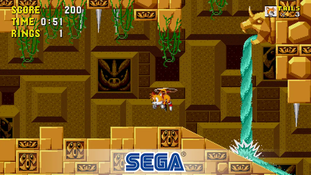 Sonic the Hedgehog™ Classic [MOD: безлимитные жизни и открыты все уровни] (Бесплатно / APK) — скриншот 3