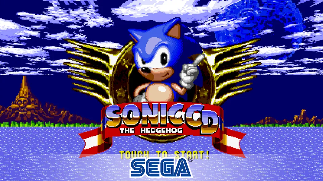 Sonic CD Classic [MOD: безлимитные жизни и кольца] — Скачать бесплатно (APK) — скриншот 1