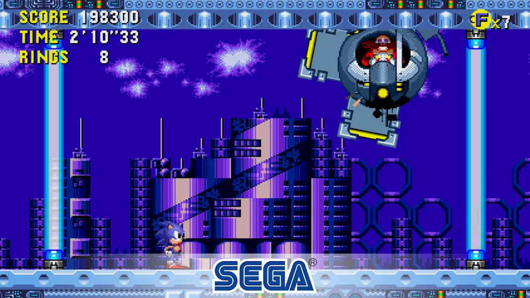 Sonic CD Classic [MOD: безлимитные жизни и кольца] — Скачать бесплатно (APK) — скриншот 4