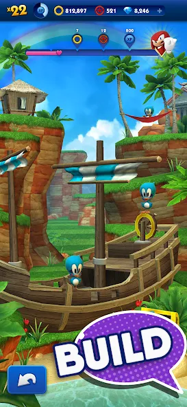 Sonic Dash - Endless Running [MOD: безлимитные монеты и разблокированные персонажи] (Бесплатно / APK) — скриншот 5