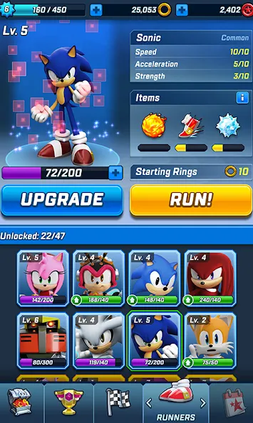 Sonic Forces - Running Game [MOD: безлимитные кольца и ускорение] (Бесплатно / APK) — скриншот 4