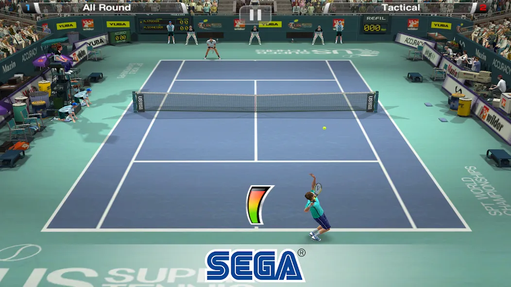 Скачать Virtua Tennis Challenge [MOD: безлимитные деньги и энергия] — скриншот 2