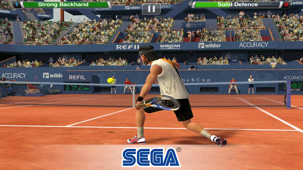 Скачать Virtua Tennis Challenge [MOD: безлимитные деньги и энергия] — скриншот 4