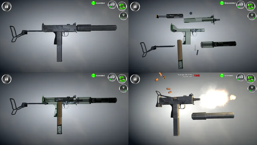 Weapon stripping [MOD: разборка оружия без ограничений] на Андроид — скриншот 3