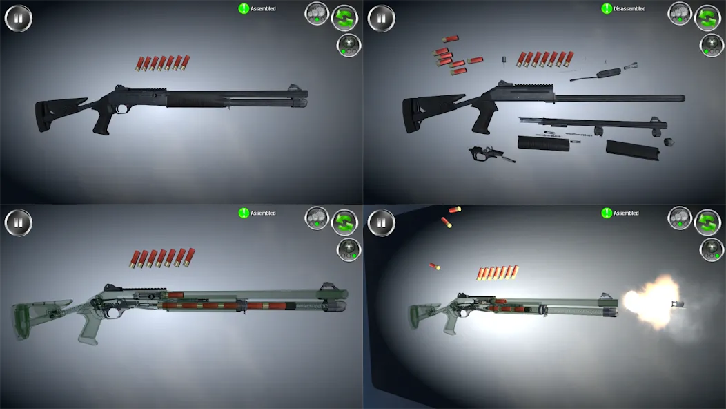 Weapon stripping [MOD: разборка оружия без ограничений] на Андроид — скриншот 5