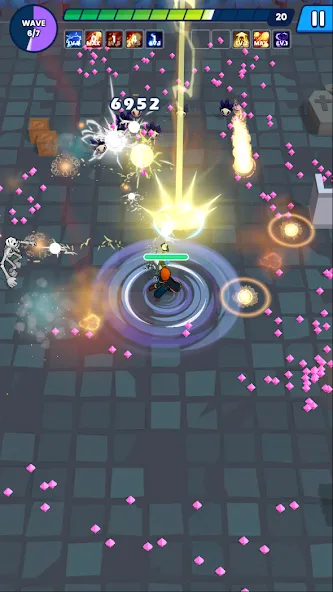 Mage Survivor [MOD: безлимитная мана и усиленная магия] на Андроид — скриншот 3