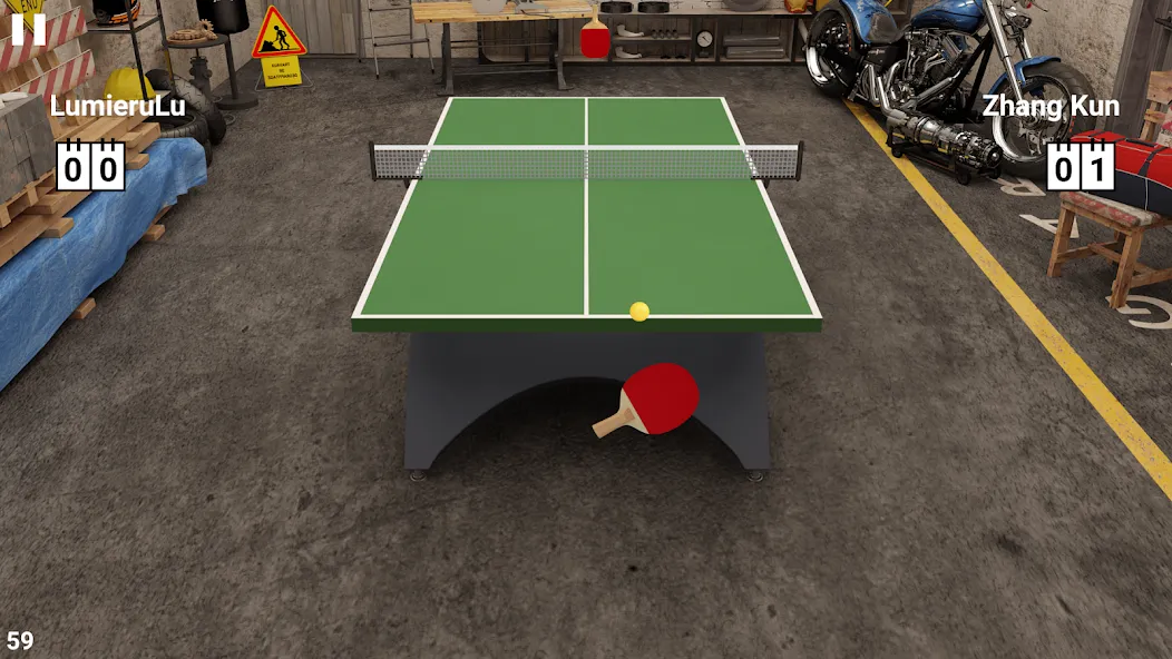 Скачать Virtual Table Tennis [MOD: безлимитные монеты и все ракетки] — скриншот 1