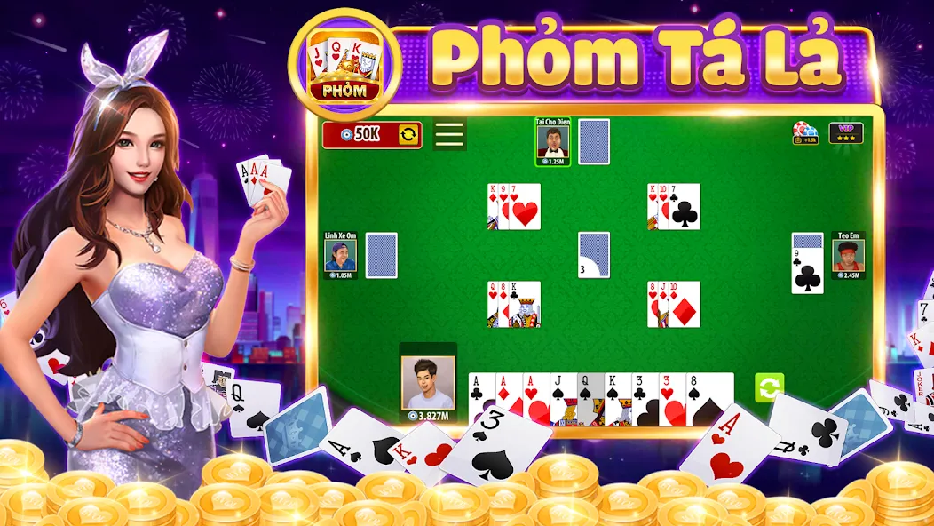 Phom, Ta la [MOD: безлимитные монеты и подсказки] на Андроид — скриншот 1
