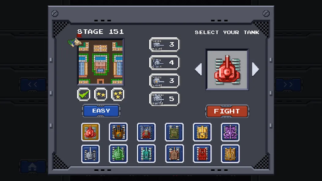 Скачать Tank 1990: Battle Defense War [MOD: безлимитные деньги и мощные танки] на телефон — скриншот 4
