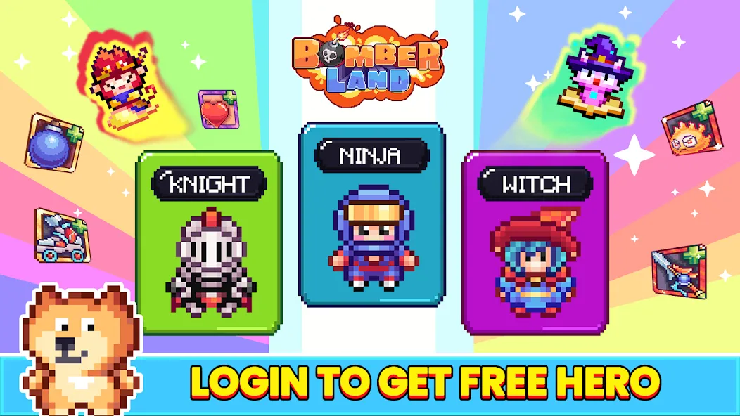Bomber Land [MOD: безлимитные бомбы и монеты] на Андроид — скриншот 1