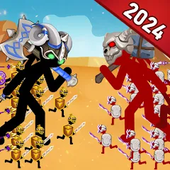 Stick Dynasty [MOD: безлимитные деньги и алмазы] на Андроид