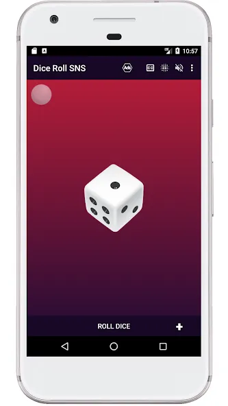 Dice Roll SNS [MOD: бесконечные броски и бонусы] на Андроид — скриншот 2
