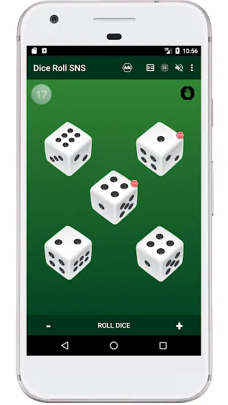 Dice Roll SNS [MOD: бесконечные броски и бонусы] на Андроид — скриншот 3