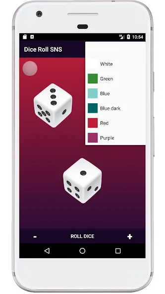 Dice Roll SNS [MOD: бесконечные броски и бонусы] на Андроид — скриншот 5