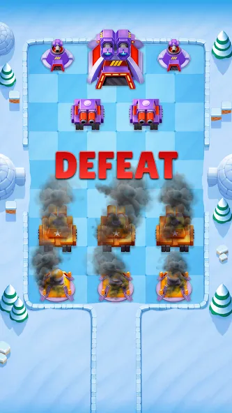 Скачать Merge Tanks - Battle Game [MOD: много денег и мощные танки] — скриншот 4