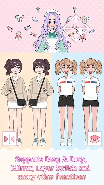 Lily Diary : Dress Up Game [MOD: безлимитные монеты и открыты все предметы] последняя версия — скриншот 2