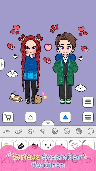 Скачать Lily Story : Dress Up Game [MOD: все наряды и аксессуары открыты] — скриншот 2