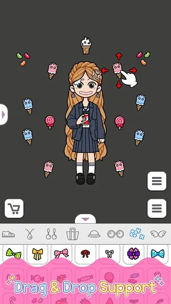 Скачать Lily Story : Dress Up Game [MOD: все наряды и аксессуары открыты] — скриншот 3