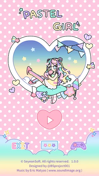 Скачать взлом Pastel Girl : Dress Up Game [MOD: разблокированы все наряды и аксессуары] — скриншот 1