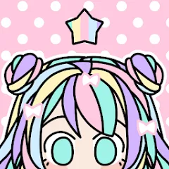 Скачать взлом Pastel Girl : Dress Up Game [MOD: разблокированы все наряды и аксессуары]