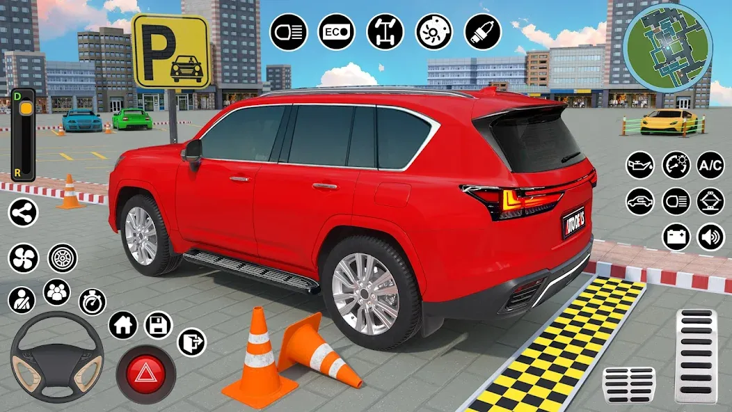 Real Car Parking : Prado Games [MOD: безлимитные деньги и все машины открыты] — Скачать бесплатно (APK) — скриншот 1