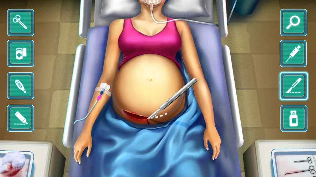 Surgery Simulator Doctor Game [MOD: без рекламы и всё открыто] — Скачать бесплатно (APK) — скриншот 1