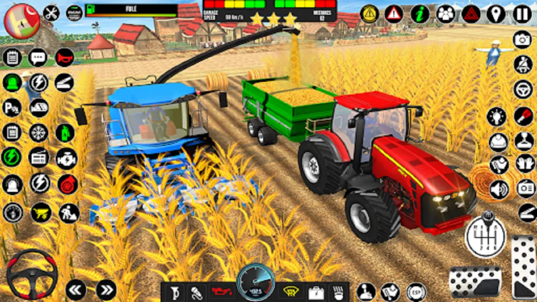 Indian Tractor Driving Game 3D [MOD: безлимитные деньги и топливо] (Бесплатно / APK) — скриншот 3