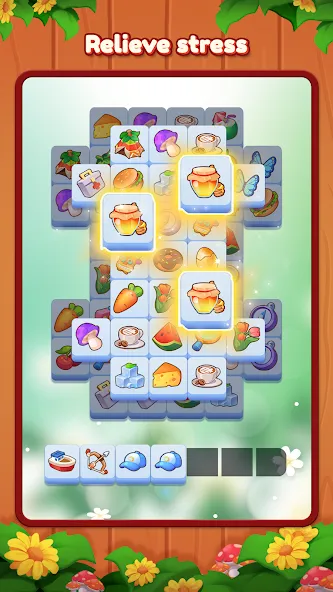 Скачать Triple Connect: Match Tile [MOD: безлимитные подсказки и отмены ходов] на телефон — скриншот 2